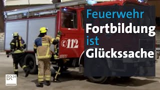 Zu wenig Schulungsplätze für die Feuerwehr  Abendschau  BR24 [upl. by Prue]