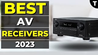 TOP 5 Best AV Receivers in 2023 [upl. by Foskett]