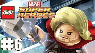 LEGO Marvel Superheroes  100 Guide  Level 6  Red Head Detention HD Gameplay Walkthrough [upl. by Richy]