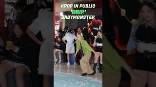 Kpop in public BABYMONSTER  DRIP [upl. by Ennasil]