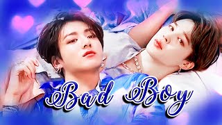 Jikook  Bad Boy  Jikook bts  ft jimin and jungkook Hindi song 💗 Bad Boy😅 [upl. by Notned]