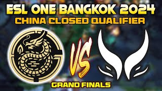 Gaozu vs Xtreme Gaming  INTENSE GRAND FINAL  ESL One Bangkok 2024 China Closed Qualifier [upl. by Sterner]