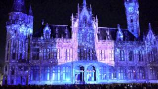 Lichtfestival 2012 Gent  Post Korenmarkt  Full version in Full HD [upl. by Riannon976]