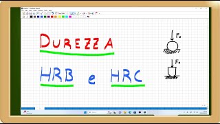 Durezza HRB e HRC dei materiali [upl. by Ecidna638]