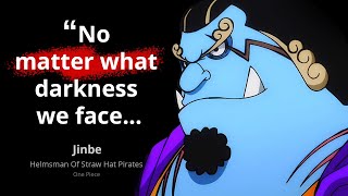 Philosophy of Jinbe  One Piece [upl. by Nerte]