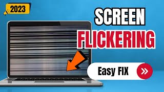 How to Fix SCREEN FLICKERING amp FLASHING Problem in Windows Laptop EASY FIX [upl. by Aicnetroh]