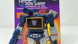 Magic Square MSB27S Voice Ripple Soundwave wo Cassette Legends Soundwave Figure Review [upl. by Dewhurst]