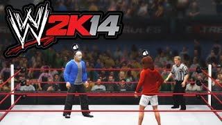 WWE 2K14 Lui vs Delirious Extreme Rules [upl. by Ihsorih]