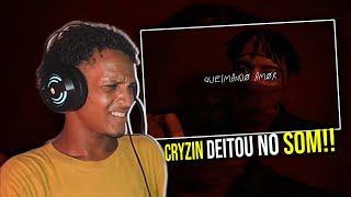 PTK  9 Queimando Amor ft Cryzin Visualizer Oficial  REACT DSANTZ [upl. by Uyerta]