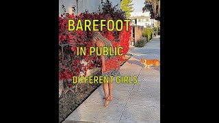 BAREFOOT IN PUBLICDIFFERENT GIRLS barefootlife barefootwalking barefoot usa hawaii [upl. by Doowron75]