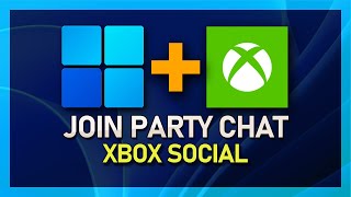 How to Join Xbox Party Chat on PC  2024 [upl. by Nwahser]