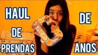 Se eu fosse Youtuber de Beleza  Haul de prendas de anos [upl. by Nudd]