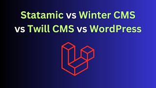So Ive tried 3 popular Laravel CMSs [upl. by Gabrila163]