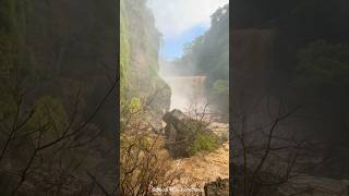 Sathodi falls waterfall karnataka northkarnataka waterfalls travelvlog music drive rainyday [upl. by Noisla]