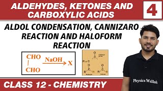 Aldehydes Ketones amp Carboxylic Acids 04  Aldol Condensation  Cannizaro amp Haloform Reaction [upl. by Aimil]