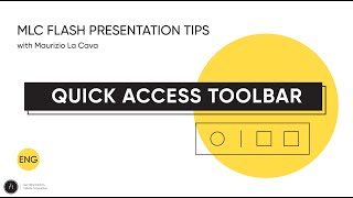 How to setup the Quick Access Toolbar in PowerPoint [upl. by Yoral208]