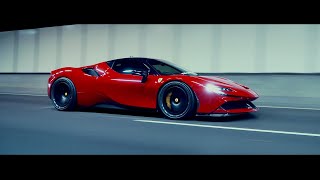 Low and Wide Modified Ferrari SF90 [upl. by Auberon]