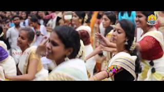 Flash Mob  Int Science   Onam Celebrations 2017 at Amrita Coimbatore Campus [upl. by Mmada588]