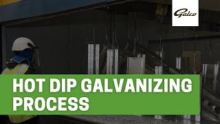 Hot Dip Galvanizing Process [upl. by Anairdna401]