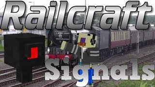 Minecraft Railcraft Tutorial Signals [upl. by Madeline]