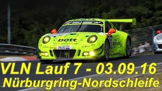 VLN Lauf 7  03092016  Nürburgring Nordschleife Quali  Race [upl. by Nelak914]