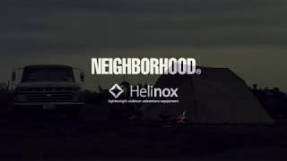 COLLABORATION 2016 Neighborhood x Helinox [upl. by Helbonnas887]