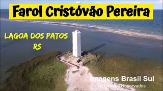 LAGOA dos PATOS  FAROL CRISTOVÃO PEREIRA  RS Aéreas Drone DJI Air 2 S [upl. by Ainoyek]