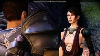 Dragon Age Origins Morrigan Romance part 10 About being hunted by the Chantry [upl. by Anoif952]