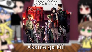 Akame ga kill react to Naruto 🇧🇷🇺🇸 [upl. by Emmalyn]