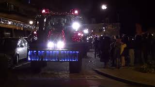 Verlichte tractorentocht Groene Kring Meetjesland en bedrijfsgilde Maldegem [upl. by Golliner]