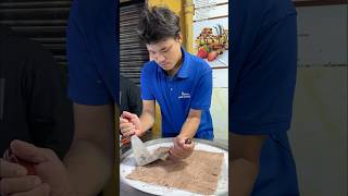 Downie Brownie Live Tawa Ice Cream shorts indianstreetfood [upl. by Buckels129]