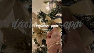 décorations sapin pour moins de 1€ Action🎄✨ lifestyle moments christmas diy aesthetic ideas [upl. by Anaujahs]