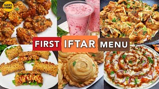 Iftar Recipes Try Something Easy for First Iftar❗️Ramadan Iftar Menu By Aqsas Cuisine Chaat Karahi [upl. by Nannahs708]