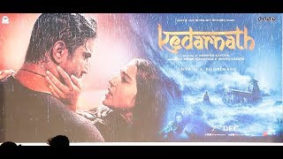 Kedarnath Official Trailer Launch  LIVE  Sushant Singh Rajput Sara Ali Khan [upl. by Rengaw]