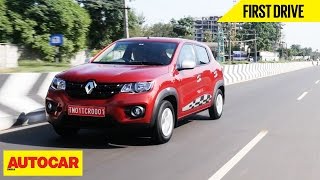 Renault Kwid 10  First Drive  Autocar India [upl. by Llednol]