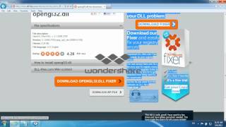 How to download opengl32dll [upl. by Amick]