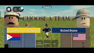 USA VS PHILIPINES series of war EPISODE 1 fun series 4 minutes for the series [upl. by Anait668]