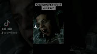 Craziest Death Scene Until Dawn shorts [upl. by Bowyer]