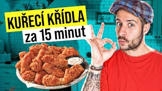 KŘUPAVÁ KŘIDÝLKA ZA 15 MINUT  RECEPT V HORKOVZDUŠNÉ FRITÉZE [upl. by Jarid]