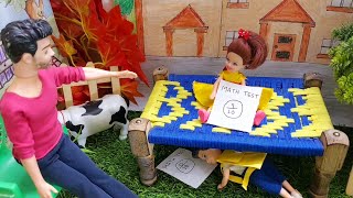 Dilli Wali Barbie Epi210Barbie Doll All Day Routine In Indian VillageBarbie Doll Bedtime Story [upl. by Patt]