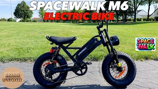 SpaceWalk M6 Electric Bike  Full Review [upl. by Bottali]