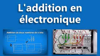 Laddition en électronique [upl. by Sidnee]