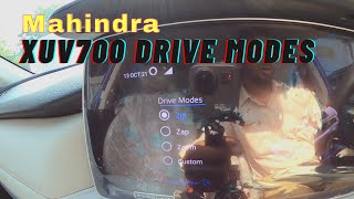 Mahindra XUV700 Drive Modes explained  tutorial how to use drive modes  DIY  2021 Autoworld [upl. by Nairbo]