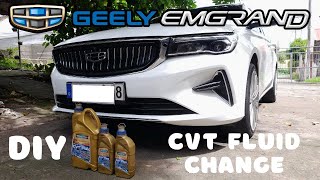 Geely Emgrand 2022 CVT Fluid Change [upl. by Legnaesoj]