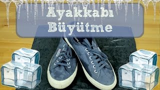 Ayakkabı Büyütme  Ayakkabı Nasıl Büyütülür  Ayakkabıyı Kalıba Alma [upl. by Crelin]