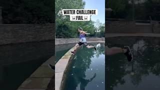 PARKOUR WATER CHALLENGE FAIL ☠️ [upl. by Grossman]