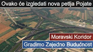 MORAVSKI KORIDOR  OVAKO ĆE IZGLEDATI NOVA PETLJA POJATE [upl. by Aztiram406]