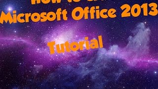 Tutorial  How to Crack Microsoft Office 2013  TN [upl. by Filemon]