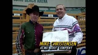 Tuff Hedeman vs Gist Buckle  93 BRO Championship 90 pts [upl. by Jakoba]