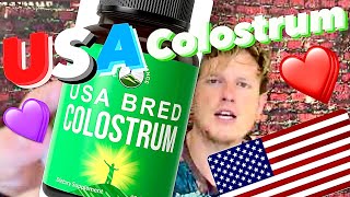 USA Bred COLOSTRUM My Least Favorite Colostrum Brand [upl. by Etakyram]